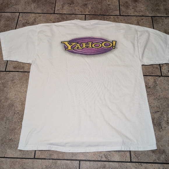 Yahoo Vintage Men's XL Tee - Picture 1 of 8